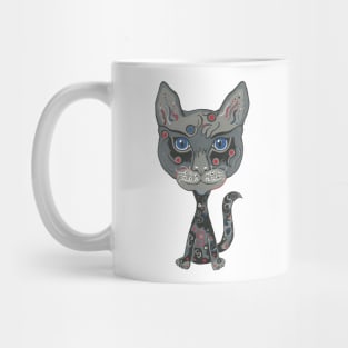 TATTOO Cat Painting Mug